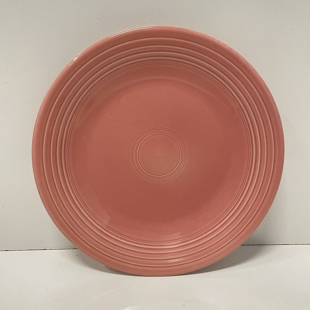 Fiesta Fiestaware Rose Pink XL 11.5”Fiestaware Dinner Plate Retired Color FIesta